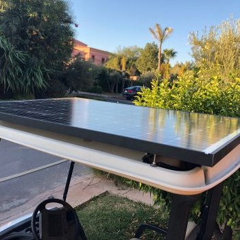 Voiturette de Golf solaire