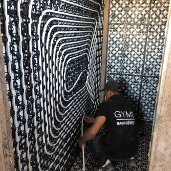 Chauffage par le mur